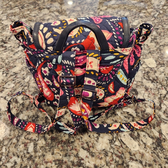 Vera Bradley Retired Painted Paisley Backpack - Picture 2 of 7